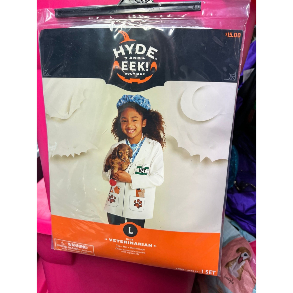 New Hyde & Eek Veterinarian Kids Costume
